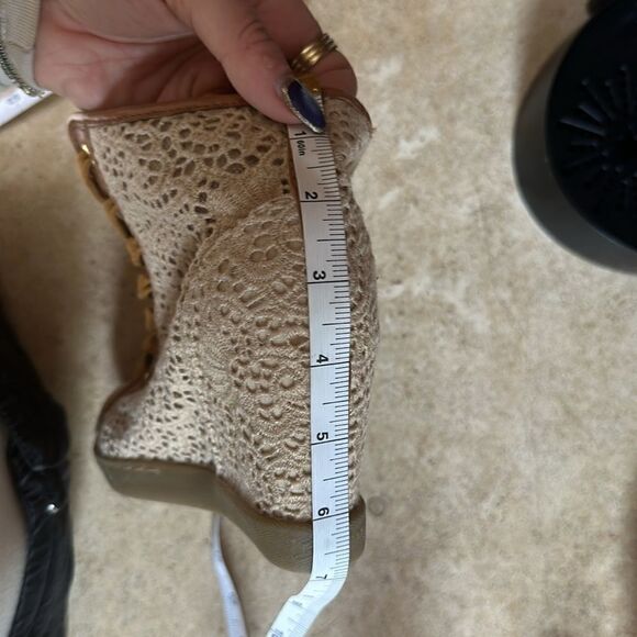 Eyelet sneaker, wedge lace up - Picture 4 of 4